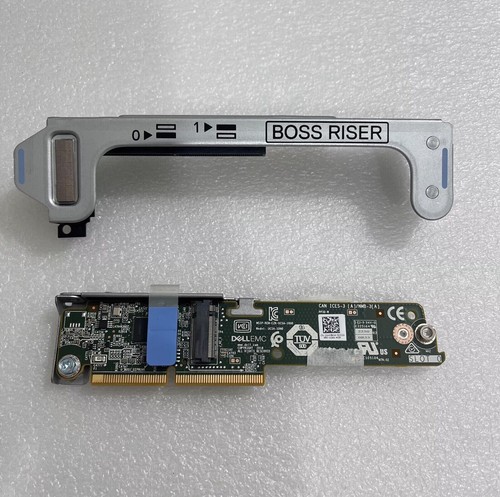WX5KW MJK9R For Dell PowerEdge R450 R650XS PCI-E M.2 NVMe SATA Boss Adapter Card - 第 1/3 張圖片