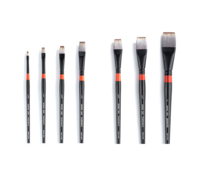 BABARA  Artist Water color / Acrylic Paint Brush 2555 Series