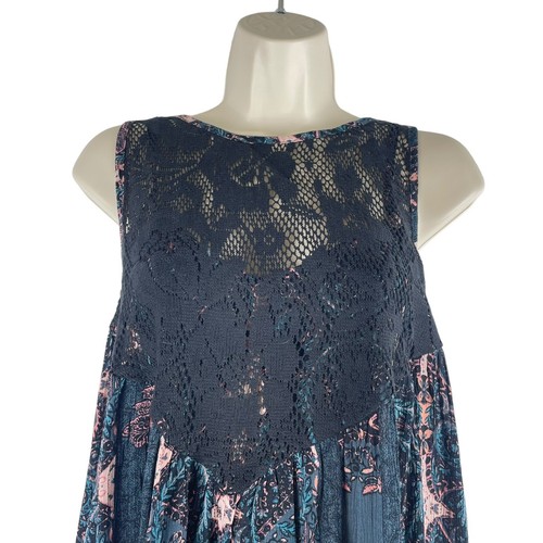 NUEVO Mini Vestido Intimately Free People Count Me In Trapeze Negro Mujer Talla XS - Imagen 4 de 9