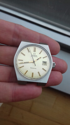 Omega GENEVE 166.099 Cal. 1481 ORIGINAL DIAL /2 NEW OLD STOCK PARTS WATCH MONTRE