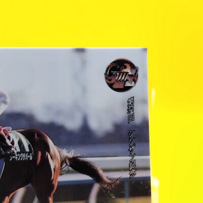 Seeking the Pearl/Thoroughbred Horse Racing Card Vintage TCG