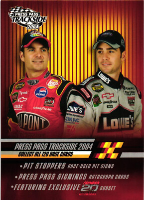 2004 Press Pass Trackside #120 J.Gordon/J.Johnson CL