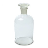 213t6 Karter Scientific Reagent Bottle, Clear, 500ml, Narrow Mouth W/stopper ... 213t6 Karter Scientific Reagent Bottle, Clear, 500ml, Narrow Mouth W/stopper ...
