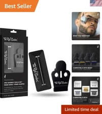 Ultimate Barber Accessories Kit - Zero Gap Trimmer Tool & Blade Sharpener