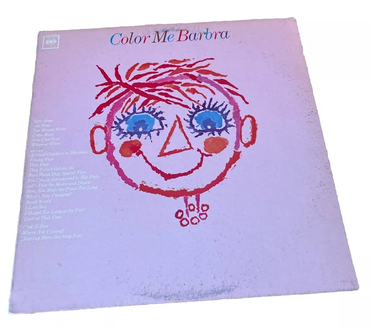 Barbra Streisand Original Vinyl 1966, Color Me Barbara