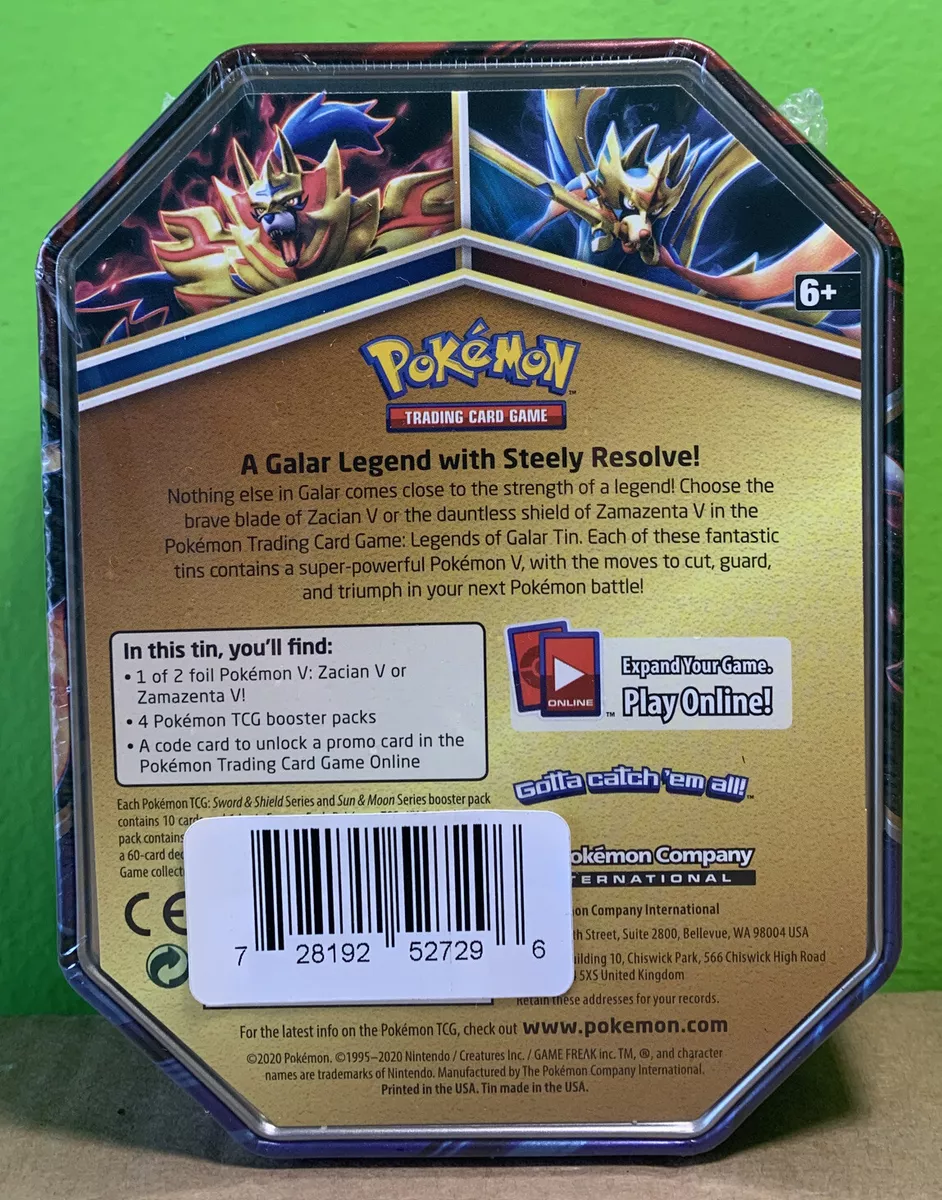 Legends of Galar Tin + Galar Partners Tin 2-pack [Zacian V