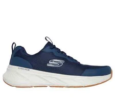 Skechers Shoes Men Sport Extra Wide Slip On Comfort Walk Navy Memory Foam 232835
