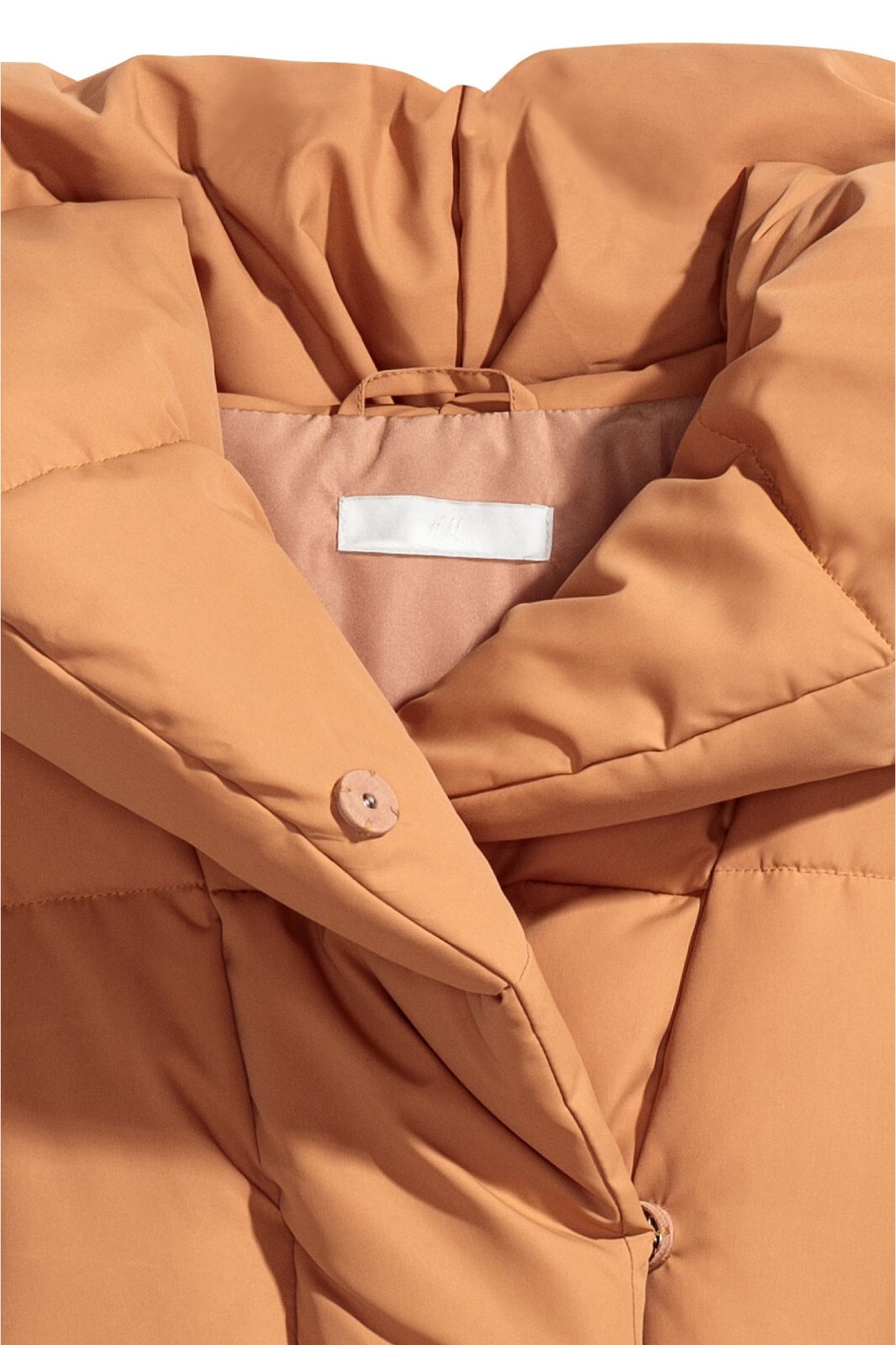 NWT H\u0026M Camel Oversized Padded Puffer 