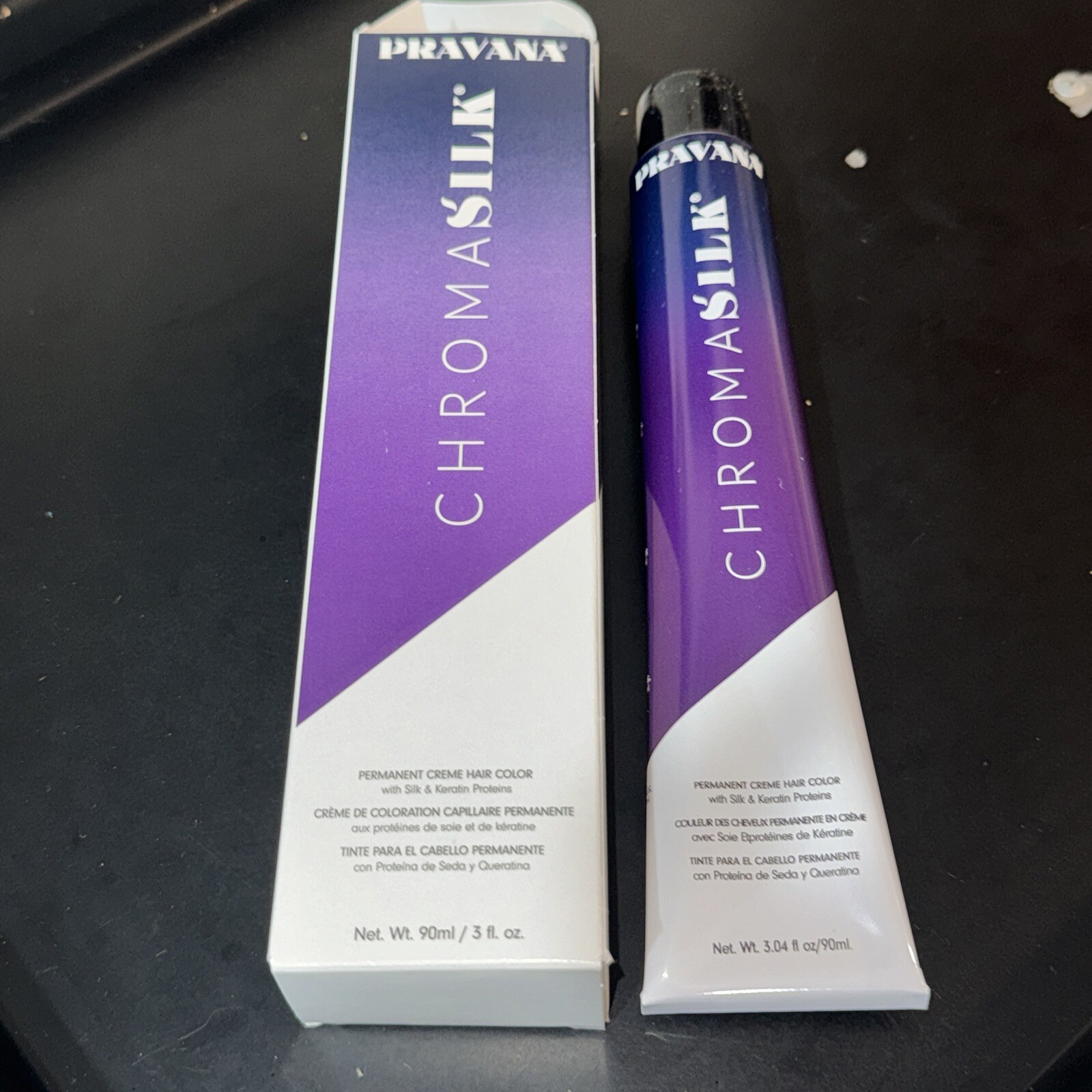 Pravana ChromaSilk Creme Hair Color 5N Permanent Light Brown 3 oz