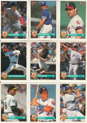 (20) 1993 Donruss Florida Marlins (Expansion Draft Complete Team Set) Marlins