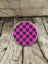 TMS Mini 2.0 Pink Black Checker  Figure Skating Spinner