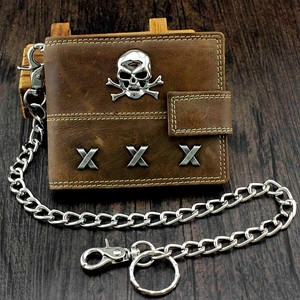 mens coin pouch with chain