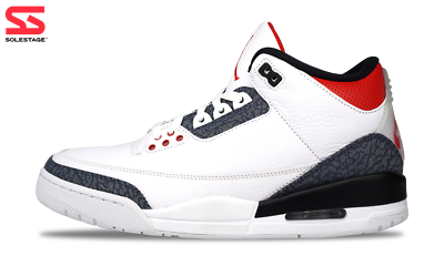 ナイキ エア ジョーダン 3 レトロ SE-T Nike Jordan 3 Retro Denim SE Fire Red (CZ6431-100) 2020 Men's Size