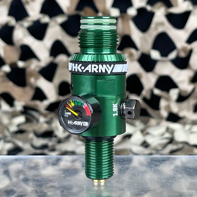 Régulateur HP HK Army HP8 Pour Air Comprimé (HPA) - 4500 Psi - Vert - NEUF