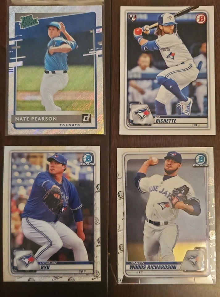 Toronto Blue Jays 410+ Card Lot - Vlad Jr, Biggio, Vernon, Bichette, Delgado,Roy - Image 3 of 4