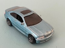 Matchbox 3” BMW 3 SERIES COUPE Diecast Toy LIGHT BLUE Car 1999 Vintage MATTEL