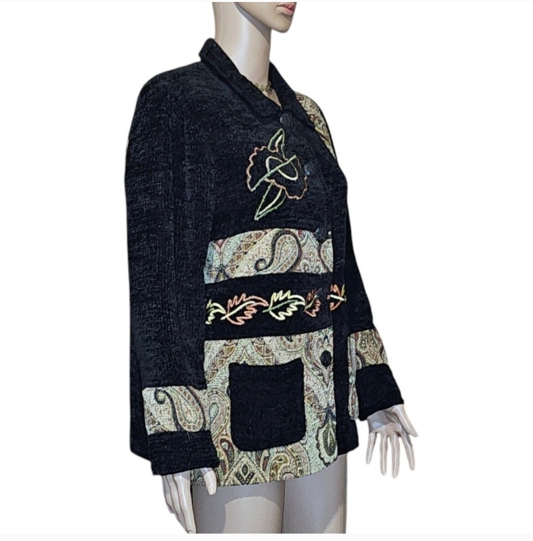 Kaktus Button Front Jacket - Medium - image 2