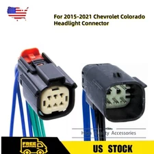 NEW Headlights Connector 84707376, 23491946 For 2015-2021 Chevrolet Colorado