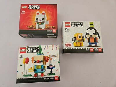 Lego  BrickHeadz (40348, 40378 & 40436) | EOL, NEU & OVP
