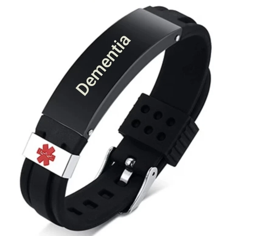 Dementia alert bracelet sale