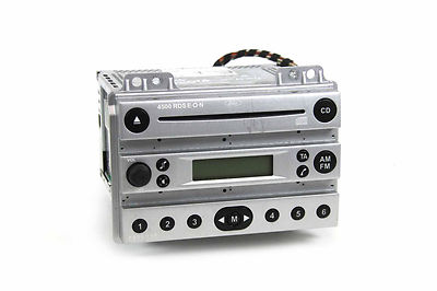 Ford Autoradio CD-Radio 4500 RDS EON Fiesta 6 Fusion silber Doppel DIN + Code