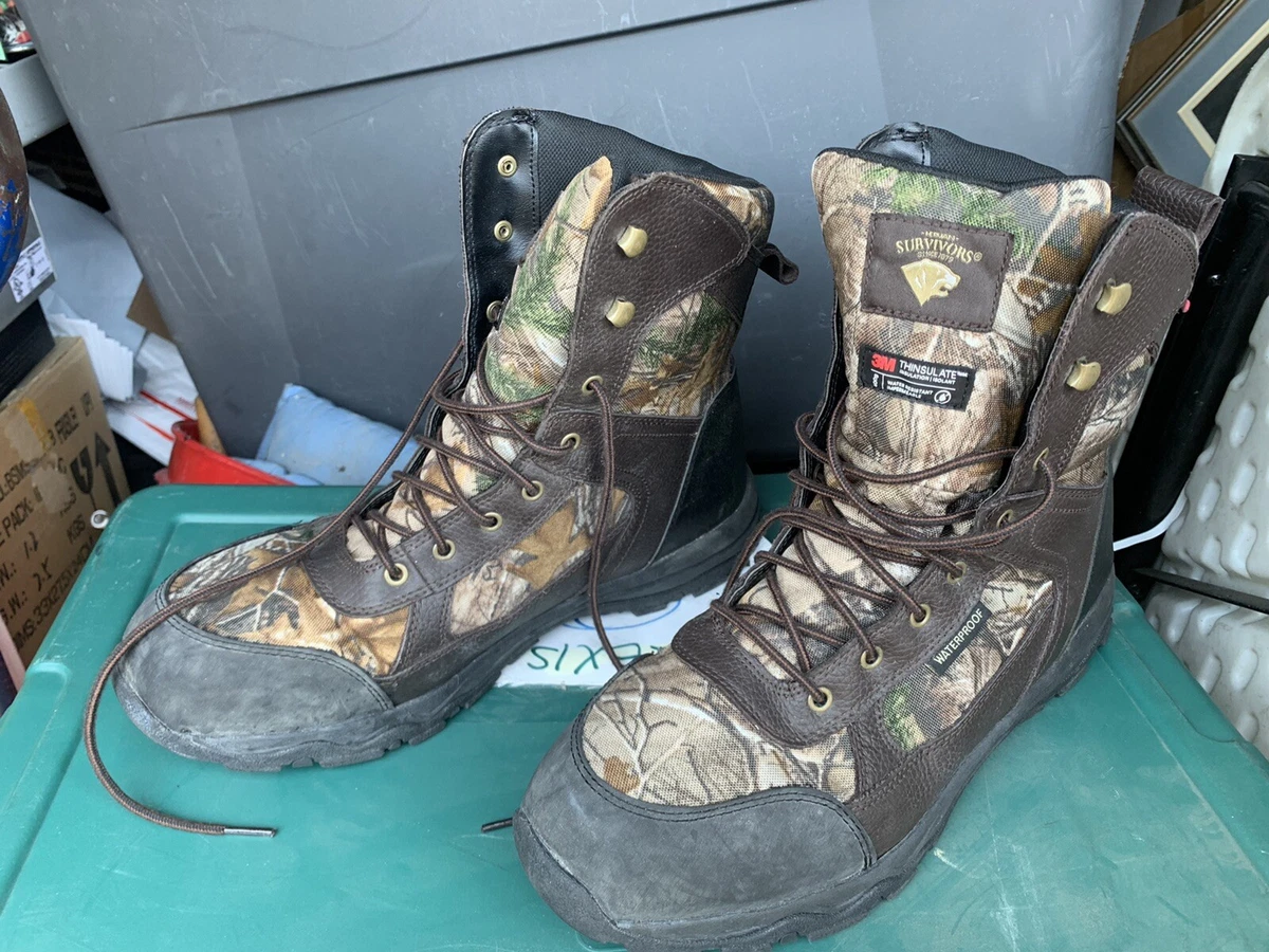 Herman Survivor Mens Boots Camo Waterproof Size 13 Boots eBay