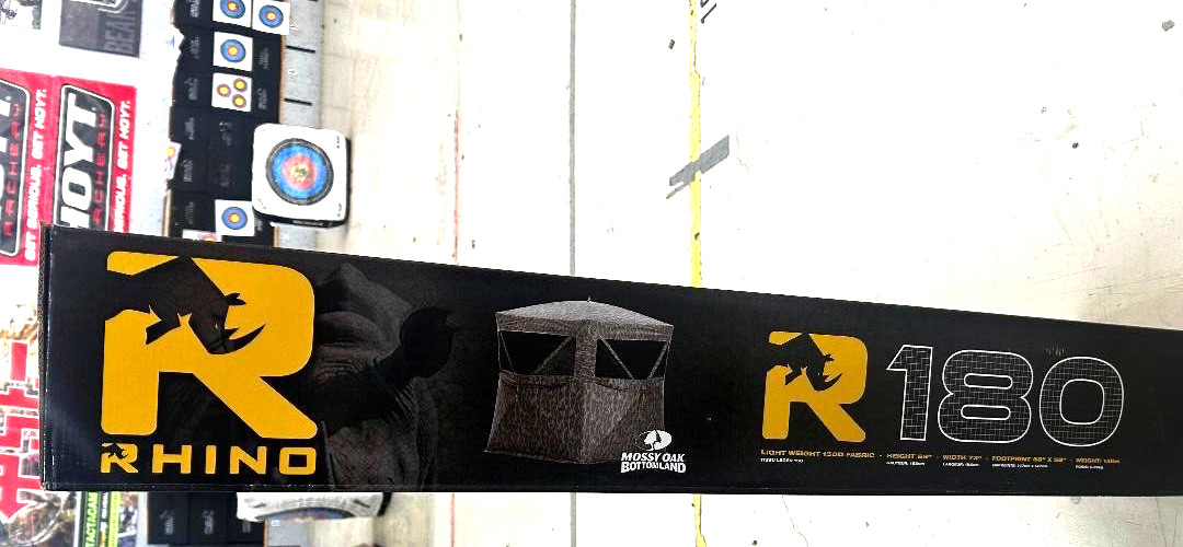 Rhino 180 Bottomland Ground Pop Up Blind Hub Style