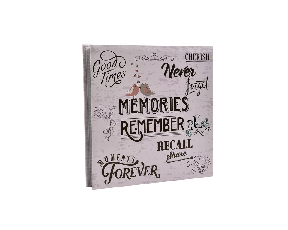 Photo Album Slip In Case Memo Photograph For 200 x 4 x 6'' picture, Purple  - Image 2 of 4