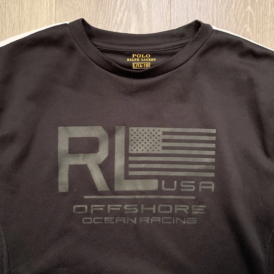 Polo Ralph Lauren Offshore Ocean Racing Athletic Shirt Youth Size Large (14-16) - Image 3 of 4