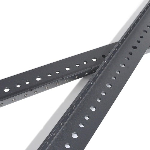 RIVECO 2-Pack 10U Rack Rails with Tapered Holes for Wooden Cabinets - Picture 2 of 9