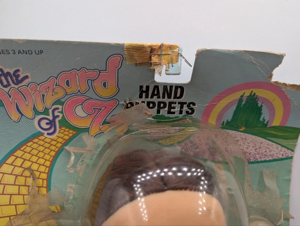 Marioneta de Mano Mago de Oz 50 Aniversario MGM SELLADA Dorothy Nueva en Caja RARA LV26 Foto 4 de 4