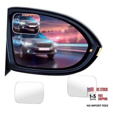 2PCS Blind Spot Car Mirror, HD Glass Rotate Adjustable Car Side Rectangular