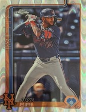 2025 Topps Chrome LogoFractor Edition #195 Jose Siri