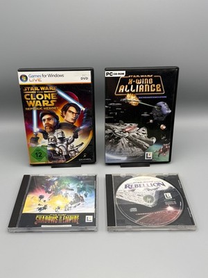 PC-Spiele (Retrogames): ''Star Wars - 4 Games im Set'' LucasArts