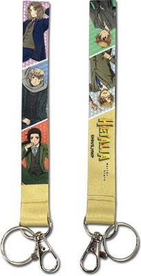 *NEW* GE Entertainment Hetalia World Stars: Allied Force Wristband Lanyard