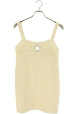 CHANEL Size38 P60222V45919 Fantasy Tweed Dress Dress White bb334D F/S from Japan