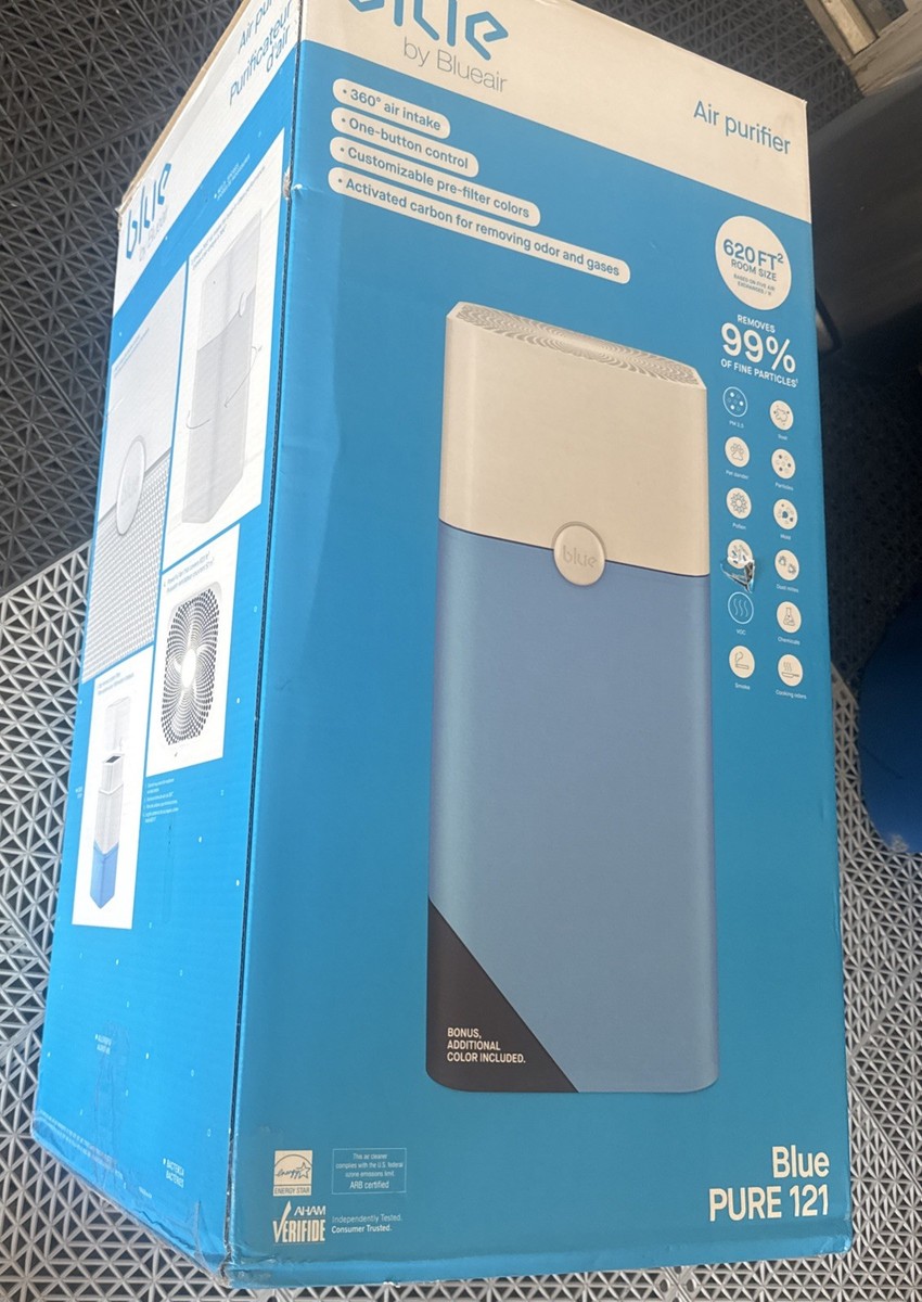 BLUE PURE 121 AIR PURIFIER AC 120V / 60 HZ- Particle And Carbon