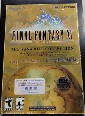 Final Fantasy XI The Vana' Diel Collection PC DVD ROM Windows software 2001-2005