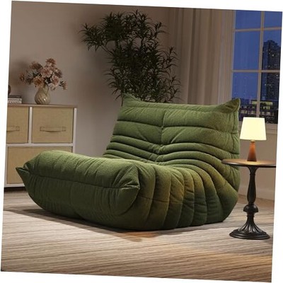 Bean Bag Chairs for Adults, Memory Foam Couch Single Sofa Chair, Soft Teddy 