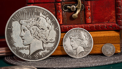 Jumbo Peace Dollar by N2G Jumbomünze Peace Dollar 6,6 cm