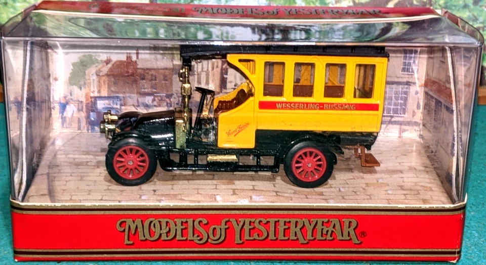 Matchbox Models of Yesteryear Y- 44 Renault Bus 1910 - Bild 2 von 4