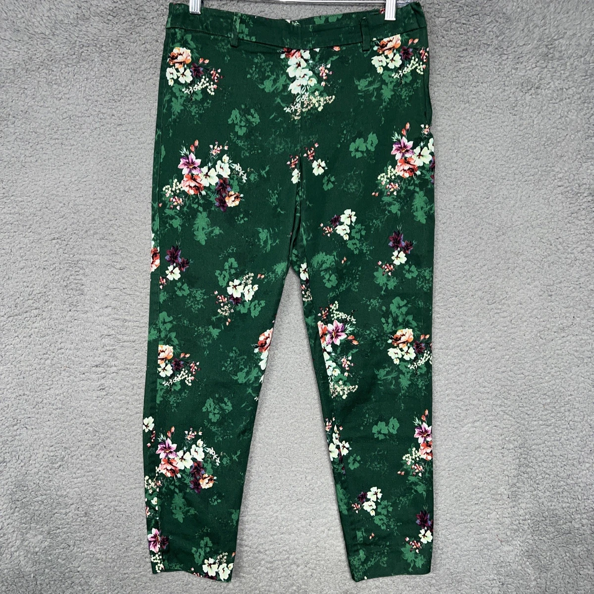 h and m cigarette trousers H&M Cotton Floral Pants for Women for sale