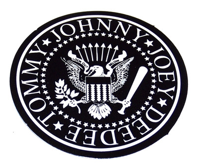 RAMONES - Logo Cut Sticker Decal Band Music Metal Rock Punk - The Ramones