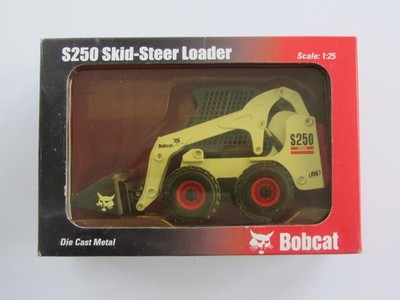 BOBCAT 1:25 S250 Skid Steer Loader Modell Mini Bagger Vintage