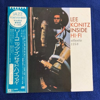 Lee Konitz   Inside Hi-Fi Japan Press Jazz LP Mono Reissue w/OBI P-4507A