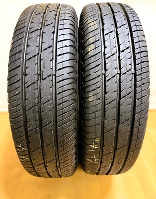 2x 205/80 R16 C CONTINENTAL Vanco 2 Transporter Sommerreifen+8mm #44