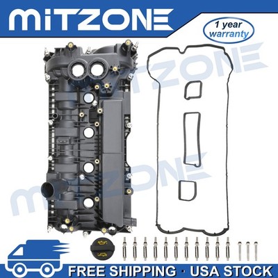 Mitzone Valve Cover for Ford 15-21 Mustang 16-19 Explorer 2.3L 17-19 Escape 2.0L