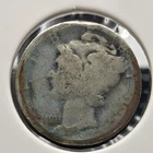 1918-D Mercury Silver Dime | BETTER YEAR | Many No Reservation Auction