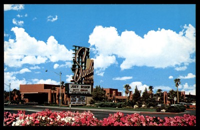 Postcard The Sands Hotel Exterior View with Sign, Las Vegas, Nevada