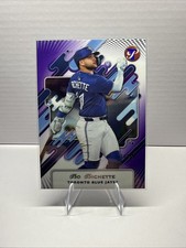 2025 Topps Pristine #250 Bo Bichette Pristine Purple Refractor #95/99 Blue Jays